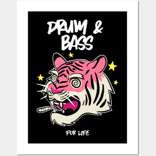 DRUM & BASS - For Life Posters and Art